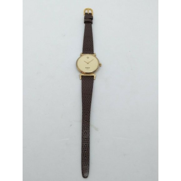 VINTAGE Jowissa Women's 27mm Manual Wind Up 17 Jewel Swiss Gold Tone Watch - Picture 6 of 11